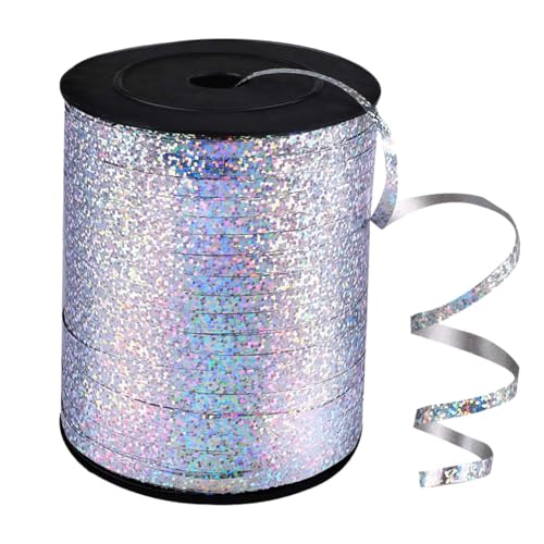 Beaupretty Metallic Silber Ballonband für Party Dekoration Glänzendes Geschenkband Curling Ribbon zum Basteln Ballonschnur für Hochzeiten Geburtstage und DIY Feiern Beaupretty Metallic Silber Ballonband für Party Dekoration Glänzendes Geschenkband Curling Ribbon zum Basteln Ballonschnur für Hochzeiten Geburtstage und DIY Feiern von Beaupretty