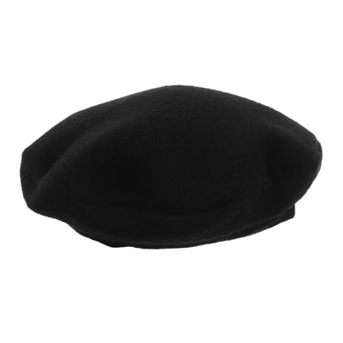 Beaupretty Mini Baumwoll Baskenmütze Puppenhut Plüsch Mütze für Puppen DIY Bastelzubehör Farbige Woll Beret Cap für Puppenkleidung Accessoire von Beaupretty