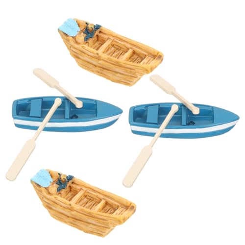 Beaupretty Miniatur Boot Figurine Teilig Resin Mikro Landschafts Strand Deko Blaues Wasserboot Modell mit Paddel DIY Puppenhaus Tischdekoration Strand und Sandkasten Zubehör Beaupretty Miniatur Boot Figurine Teilig Resin Mikro Landschafts Strand Deko Blaues Wasserboot Modell mit Paddel DIY Puppenhaus Tischdekoration Strand und Sandkasten Zubehör von Beaupretty