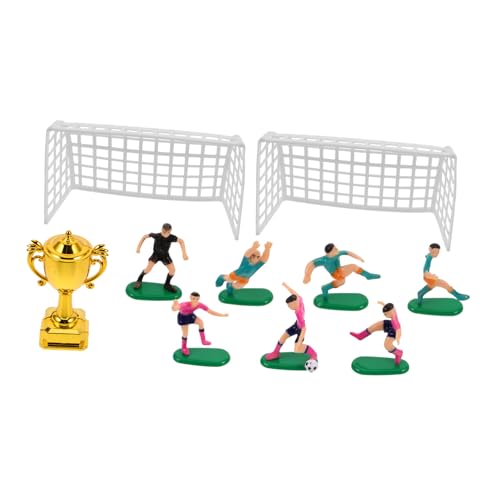 Beaupretty Miniatur Fußball Trophäe Set Detailreiche Dollhouse Deko Kompakte Realistische Verarbeitung Elegante Fußballspieler Figur für Party und Kuchen Dekoration Beaupretty Miniatur Fußball Trophäe Set Detailreiche Dollhouse Deko Kompakte Realistische Verarbeitung Elegante Fußballspieler Figur für Party und Kuchen Dekoration von Beaupretty