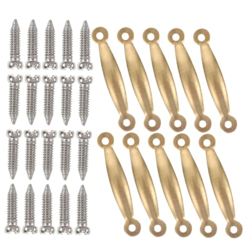 Beaupretty Miniatur Möbelgriffe Teiliges Vintage Metallgriffe mit Schrauben Gebogene DIY Puppenhaus Zubehör für Komfortabler Griff Langlebig und Einfach zu Montieren Beaupretty Miniatur Möbelgriffe Teiliges Vintage Metallgriffe mit Schrauben Gebogene DIY Puppenhaus Zubehör für Komfortabler Griff Langlebig und Einfach zu Montieren von Beaupretty