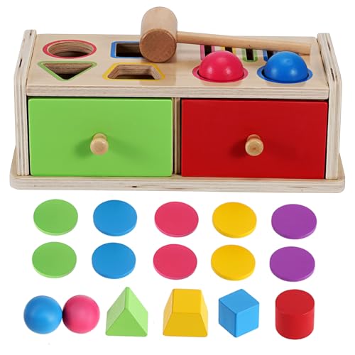Beaupretty Montessori Lernspielzeug Holzform Sortierbox für Farb und Formenerkennung Robustes Material Motorische für Vorschule Gruppenaktivitäten und Frühkindliche Entwicklung Beaupretty Montessori Lernspielzeug Holzform Sortierbox für Farb und Formenerkennung Robustes Material Motorische für Vorschule Gruppenaktivitäten und Frühkindliche Entwicklung von Beaupretty