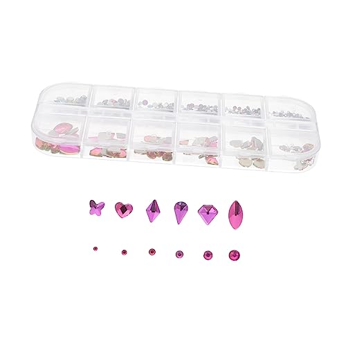 Beaupretty Nageldekor Fächer Box mit DIY Nageldiamanten und Dekorativen Ornamenten für Maniküre DIY Nagelkunst und zu Besonderen Anlässen Beaupretty Nageldekor Fächer Box mit DIY Nageldiamanten und Dekorativen Ornamenten für Maniküre DIY Nagelkunst und zu Besonderen Anlässen von Beaupretty