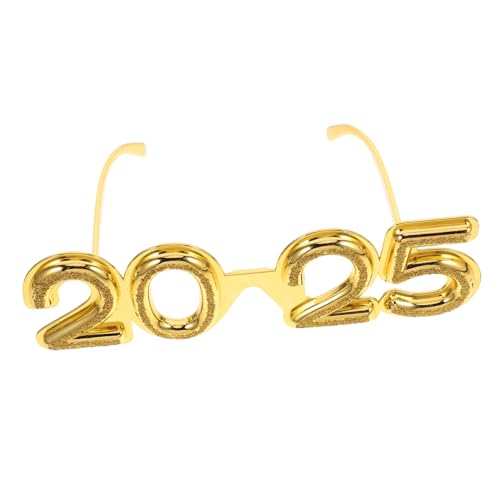 Beaupretty Neujahrs Partybrille Robustem PC Material Futuristisches Design Leicht Langlebig für Silvesterfeiern Geburtstagsfeiern Festliche Anlässe Sorgt von Beaupretty