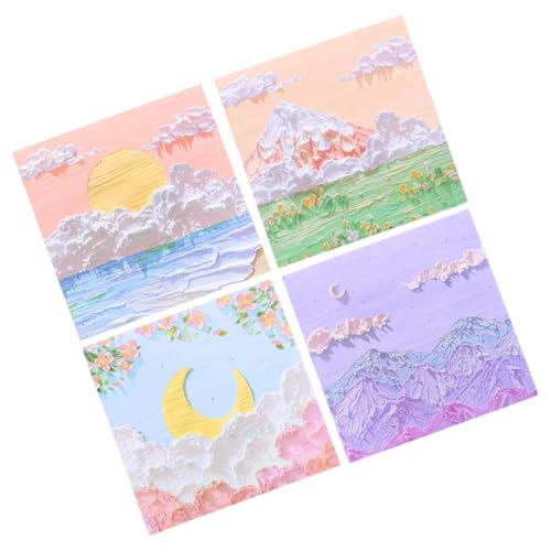 Beaupretty Ölmalerei Landschaft Selbstklebende Notizen Ästhetische Blöcke für Studium und Dekoration Verschiedenen Designs Wiederverwendbar für Kreatives Journaling und Scrapbooking Beaupretty Ölmalerei Landschaft Selbstklebende Notizen Ästhetische Blöcke für Studium und Dekoration Verschiedenen Designs Wiederverwendbar für Kreatives Journaling und Scrapbooking von Beaupretty