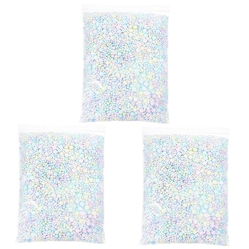 Beaupretty Packungen Kreative Bunte Schaumstoffkugeln DIY Bastelperlen für Geschenkboxen Füllmaterial Farbenfrohe Modellierbälle für Dekorationen und Handarbeiten von Beaupretty