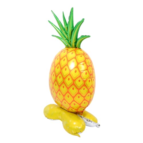 Beaupretty Pineapple Folienballon Stehender Ananas Luftballon für Sommer Party Dekoration Toll für Kindergeburtstage und Fotoshootings aus Leichtem Aluminiumfolie von Beaupretty