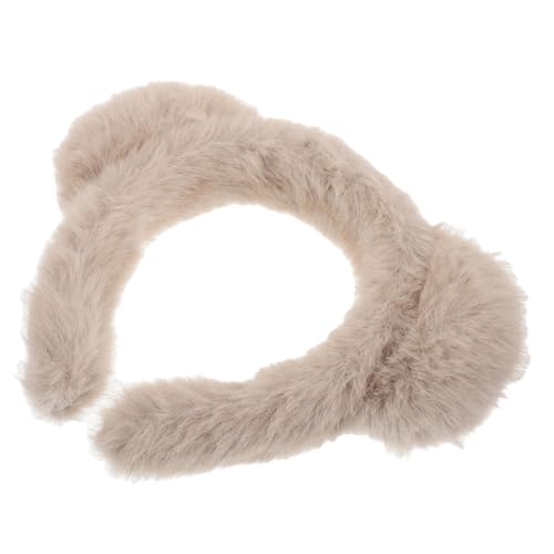 Beaupretty Plüsch-Ohr-Stirnband süße Kopfbedeckung flauschiges weißes Stirnband schwarzes Fellstirnband Plüsch-Kopfbedeckung Ohr-Kopfbedeckung Weihnachtszubehör Fell Ohren Plüschstoff Khaki Beaupretty Plüsch-Ohr-Stirnband süße Kopfbedeckung flauschiges weißes Stirnband schwarzes Fellstirnband Plüsch-Kopfbedeckung Ohr-Kopfbedeckung Weihnachtszubehör Fell Ohren Plüschstoff Khaki von Beaupretty