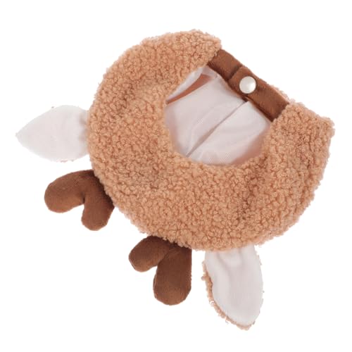 Beaupretty Plüsch Puppenhut Cartoon Kleine Kuscheltiermütze Adorable Stofftier Dekoration Leicht Tragbar Für Puppen Geschenk Weihnachten Halloween von Beaupretty
