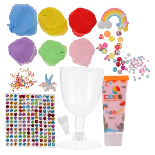 Beaupretty Polymer Clay DIY Modelliermasse Kit Lufttrocknend Flexibel und Formbar Kreatives Eisbecher Bastelset für Jungen und Mädchen Sicheres Basteln für Zuhause und Schule Beaupretty Polymer Clay DIY Modelliermasse Kit Lufttrocknend Flexibel und Formbar Kreatives Eisbecher Bastelset für Jungen und Mädchen Sicheres Basteln für Zuhause und Schule von Beaupretty