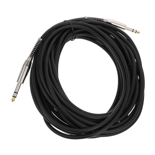 Beaupretty Professionelles Trs Audio Kabel Schwarz Flexibles Gitarrenkabel mit Vergoldeten Steckern Langlebig Einfach zu Verbinden Geeignet für Gitarre Verstärkung und Audioequipment Beaupretty Professionelles Trs Audio Kabel Schwarz Flexibles Gitarrenkabel mit Vergoldeten Steckern Langlebig Einfach zu Verbinden Geeignet für Gitarre Verstärkung und Audioequipment von Beaupretty