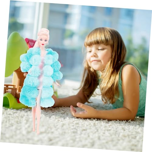 Beaupretty Puppenkleidung aus Weichem Plüsch Süßes Outfit mit Weste und T Shirt Langlebige und Farbbeständige Kleidung für Puppen und Realistische Puppenaccessoires von Beaupretty