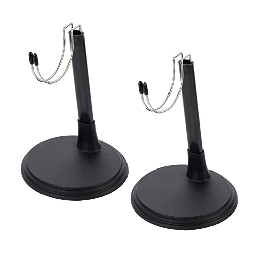 Beaupretty Puppenständer 2 Stück für Figuren Stabiler Puppenhalter mit Basis Transparent für Puppen Displays und Kinderspiele Praktisch für Geburtstagsgeschenke und Ausstellungen von Beaupretty