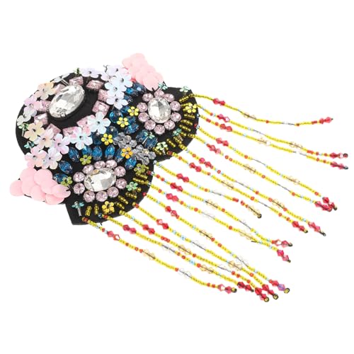 Beaupretty Quastendekoration Schulterabzeichen Schulterverzierung Fransen Quastenband Stoffbesatz Fransen Schulter Epauletten Patches Schulterfransen Outfit Quastenfransen von Beaupretty