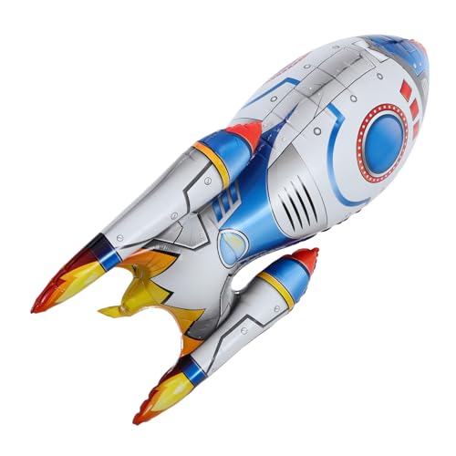 Beaupretty Raketenballon Weltraum-themen Geburtstagsparty Deko Ballon für Party Dekoration Jungen Space Party Zubehör Beaupretty Raketenballon Weltraum-themen Geburtstagsparty Deko Ballon für Party Dekoration Jungen Space Party Zubehör von Beaupretty