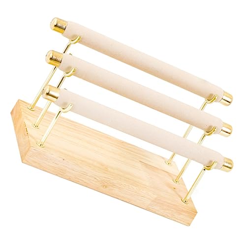 Beaupretty Ring Display Rack Holz Stöckiger Abnehmbarer Schmuckständer für Ringe Eleganter Organizer für Schmuck für Schreibtisch und Kommode Beige Beaupretty Ring Display Rack Holz Stöckiger Abnehmbarer Schmuckständer für Ringe Eleganter Organizer für Schmuck für Schreibtisch und Kommode Beige von Beaupretty