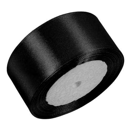 Beaupretty Schwarzes Geschenkband für Bastelprojekte Hochzeiten und Valentinstag Yards aus Strapazierfähigem Polyester für Geschenkverpackungen und Kreative Deko Ideen Beaupretty Schwarzes Geschenkband für Bastelprojekte Hochzeiten und Valentinstag Yards aus Strapazierfähigem Polyester für Geschenkverpackungen und Kreative Deko Ideen von Beaupretty
