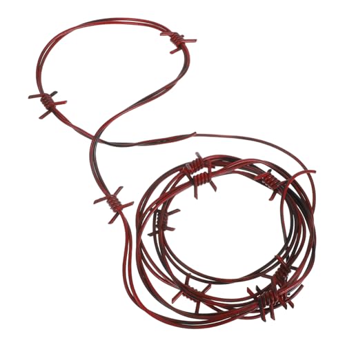 Beaupretty Simulierter Kunststoffdraht Gefälschte Kette Halloween Blutige Halloween Dekorationen Halloween Dekorationen Gruselige Halloween Party Dekorationen Für Erwachsene Halloween von Beaupretty