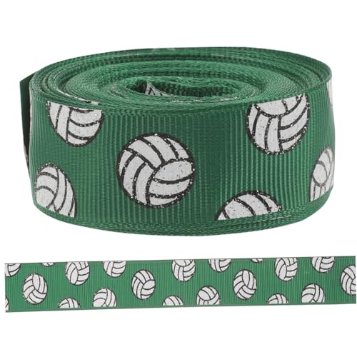 Beaupretty Sportliches Volleyball Dekoband aus Polyester Strapazierfähig Reißfest Vielseitig Einsetzbar für Geschenkverpackungen Bastelarbeiten und Festliche Dekorationen von Beaupretty