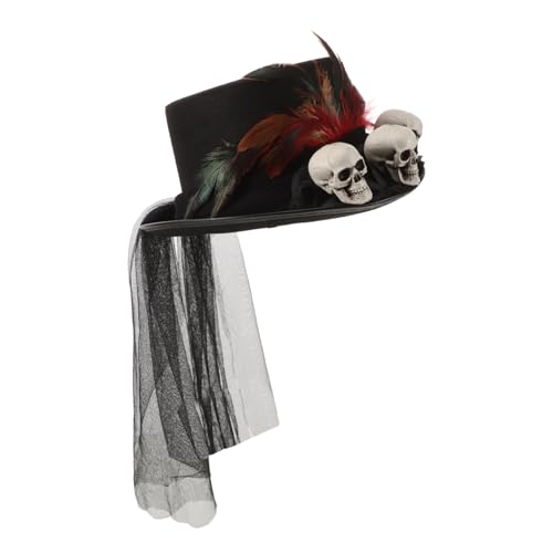 Beaupretty Steampunk Hut mit Netz und Einzigartiger Kopfschmuck für Halloween Mottoparty und Karneval Leichtes Design für Maximalen und Atmungsaktivität Robust und Langlebig von Beaupretty