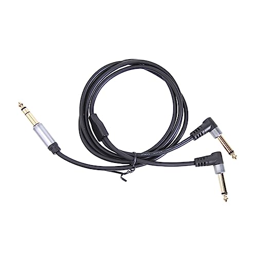 Beaupretty Stereo Audio Adapterkabel Mono Gitarrenkabel Vergoldete Stecker Langlebiges Übertragungskabel für Gitarre und Beaupretty Stereo Audio Adapterkabel Mono Gitarrenkabel Vergoldete Stecker Langlebiges Übertragungskabel für Gitarre und von Beaupretty