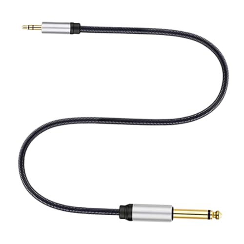 Beaupretty Stereo Klinkenkabel mit Vergoldeten Steckern Männlich zu Männlich Hochwertiges Gitarren Audio Verbindungskabel für Mixer und Musikinstrumente von Beaupretty