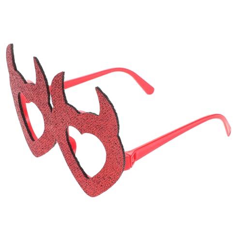 Beaupretty Teufelsbrille zum Valentinstag Neuheit Party Brille Bräutigam Gläser für die Party Valentinstag Brillen beschäftigt gelbe sonnenbrille für damen Teufelskostüm für Mädchen pp rot Beaupretty Teufelsbrille zum Valentinstag Neuheit Party Brille Bräutigam Gläser für die Party Valentinstag Brillen beschäftigt gelbe sonnenbrille für damen Teufelskostüm für Mädchen pp rot von Beaupretty