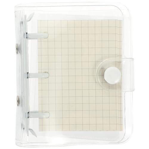 Beaupretty Transparentes Kleines Notizbuch mit Drei Ringen Originelles Mini Notizheft für Einfache Aufzeichnungen Dekoratives Scrapbook Handlich für Unterwegs Geeignet für Schule Büro Alltag Beaupretty Transparentes Kleines Notizbuch mit Drei Ringen Originelles Mini Notizheft für Einfache Aufzeichnungen Dekoratives Scrapbook Handlich für Unterwegs Geeignet für Schule Büro Alltag von Beaupretty