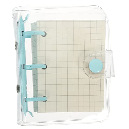 Beaupretty Transparentes Mini Lochringbuch Notizblock Klein Scrapbook Dekoratives Schreibheft für Schüler Tragbares Mini Notizbuch mit Blauem Ringordner für Planung und Geschenke Beaupretty Transparentes Mini Lochringbuch Notizblock Klein Scrapbook Dekoratives Schreibheft für Schüler Tragbares Mini Notizbuch mit Blauem Ringordner für Planung und Geschenke von Beaupretty