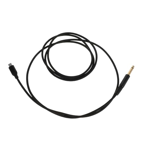 Beaupretty USB Type C Gitarrenkabel Stabiles Instrumentenkabel mit Integriertem Chip für Elektrische Gitarren und Audioausrüstung Plug And Play ohne Treiber Klare Audioübertragung von Beaupretty