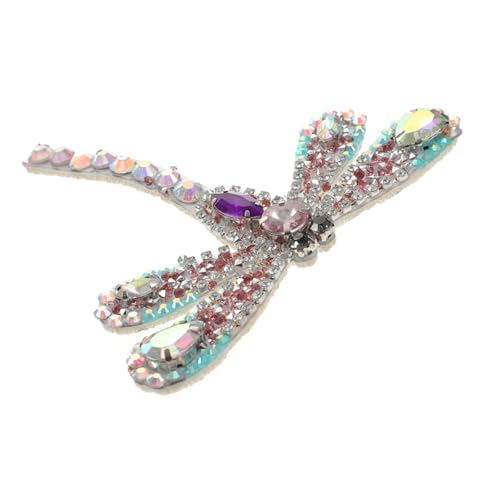 Beaupretty Wasserdichter Strass Applikationspatch DIY Kleidungsdekor mit Libellenmotiv Leichter Aufnäher für Hochzeitskleider Schuhe und Bastelprojekte Beaupretty Wasserdichter Strass Applikationspatch DIY Kleidungsdekor mit Libellenmotiv Leichter Aufnäher für Hochzeitskleider Schuhe und Bastelprojekte von Beaupretty