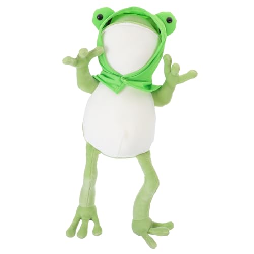 Beaupretty Weiches Kuscheltier Frosch Plüschpuppe Weicher Plüschstoff Weiches Tierkissen Geschenkidee für Wohnraumdekoration von Beaupretty