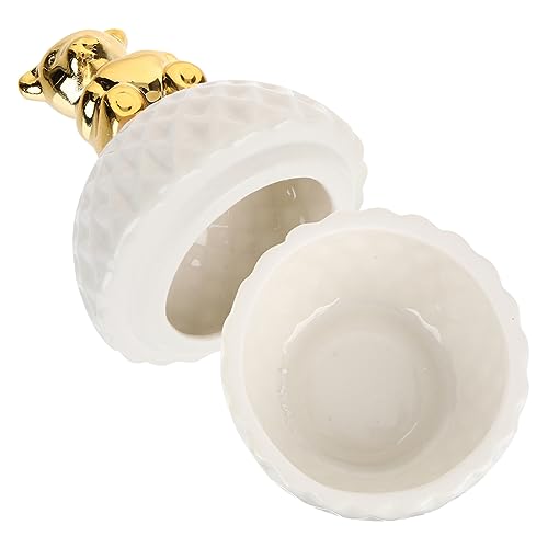 Beaupretty schmuckschatulle aus keramik Mini Container Fall dekoratives Schmuckkästchen Schmuckhalter Aufbewahrungsboxen für Armbänder Schmuckbehälter Schmucksache weißes Porzellan Beaupretty schmuckschatulle aus keramik Mini Container Fall dekoratives Schmuckkästchen Schmuckhalter Aufbewahrungsboxen für Armbänder Schmuckbehälter Schmucksache weißes Porzellan von Beaupretty