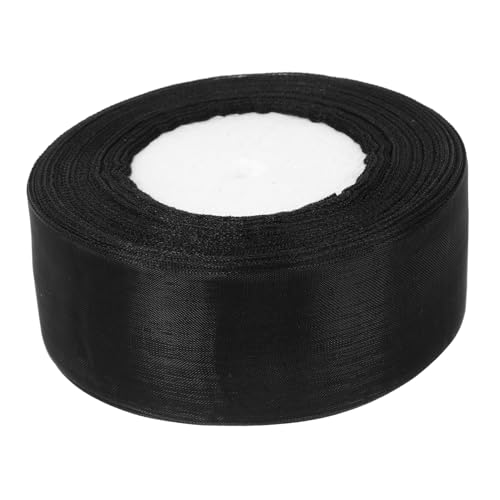 Schwarzes Organza Band Chiffon Band für Blumensträuße Geschenkverpackungen Hochzeiten Diy Dekorationen Vielseitig Einsetzbar Schwarzes Organza Band Chiffon Band für Blumensträuße Geschenkverpackungen Hochzeiten Diy Dekorationen Vielseitig Einsetzbar von Beaupretty