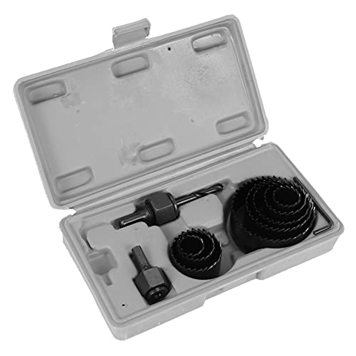 Beausoleil 11-teiliges Set mit Schnittsägen für Lochsäge, Bohrwerkzeug, Holzschneider aus Metall, 19 – 64 mm, Kernsägenbohrer, hochwertige Holzbearbeitung von Beausoleil