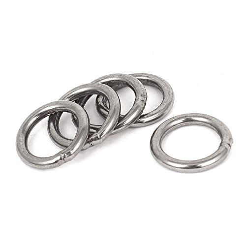 Beausoleil 5 Stück Schweißringe in O-Form aus Edelstahl, mit den Maßen 20 mm x 3 mm von Beausoleil