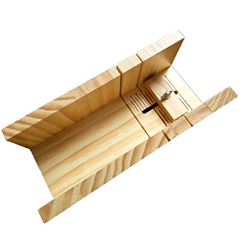 Beausoleil DIY Handseifenschneider, verstellbares Gerät zum Schneiden von Seife aus Holz aus Gummi, Zubehör mit fester Halterung für einfache Seifenherstellung Beausoleil DIY Handseifenschneider, verstellbares Gerät zum Schneiden von Seife aus Holz aus Gummi, Zubehör mit fester Halterung für einfache Seifenherstellung von Beausoleil