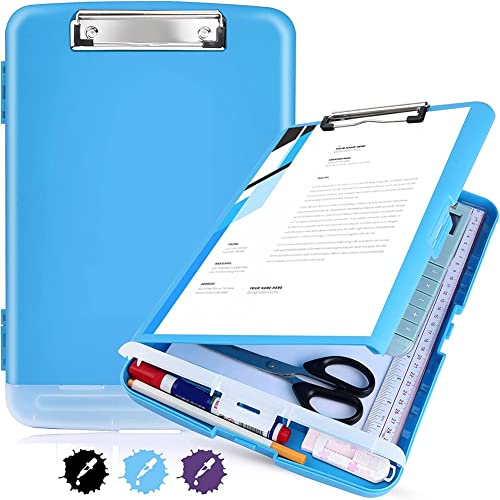 Beausoleil Klemmbretter mit Heavy Duty, 8,5 x 11 Clip Boards mit Clip unten, seitliche Öffnung, A4-Format für Büro, Schule und C Beausoleil Klemmbretter mit Heavy Duty, 8,5 x 11 Clip Boards mit Clip unten, seitliche Öffnung, A4-Format für Büro, Schule und C von Beausoleil