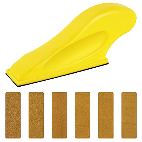 Beausoleil Mini-Schleifmaschine, Schleifwerkzeuge für kleine Projekte, Schleifen mit kleinem Griff, für enge Räume und manuelle Arbeiten von Beausoleil