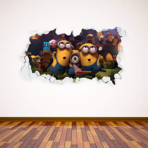 Beautiful Game Wandsticker "Ich - Einfach unverbesserlich", Minions zerbrochene Wand, 60 cm Beautiful Game Wandsticker "Ich - Einfach unverbesserlich", Minions zerbrochene Wand, 60 cm von Beautiful Game