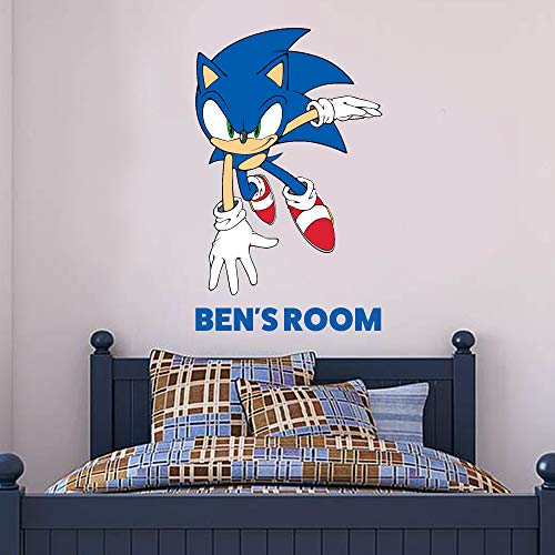 Beautiful Game Wandtattoo Sonic The Hedgehog, Vinyl, 120 x 90 cm von Beautiful Game