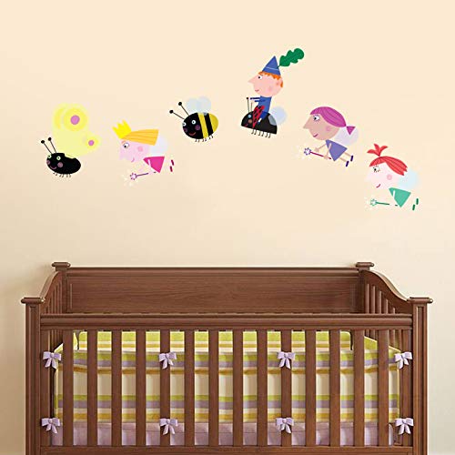 Ben & Holly's Little Kingdom Wandaufkleber, Vinyl, 60 cm breit x 25 cm hoch Ben & Holly's Little Kingdom Wandaufkleber, Vinyl, 60 cm breit x 25 cm hoch von Beautiful Game