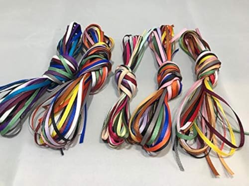 Beautiful Ribbon 10 x 1 m x 3 mm Ripsband, 10 Meter dünn Basteln, Dekorative Karten Ostern Weihnachten gerippt 3 mm von Beautiful Ribbon