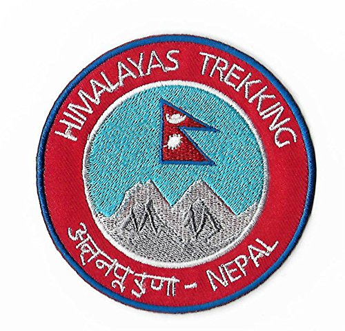 Bestickter Aufnäher, Himalaya Trekking Nepal. von Beautifulsmileclub