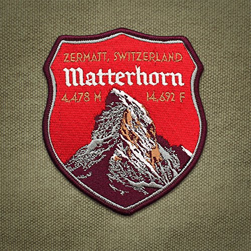 Bestickter Aufnäher, Matterhorn. von Beautifulsmileclub