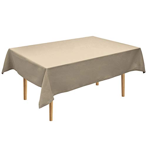 Beautissu Tischdecke Loftflair - Rechteckig 140x180 cm Natur - Stoff Tischtuch aus Baumwolle - waschbar & pflegeleicht Beautissu Tischdecke Loftflair - Rechteckig 140x180 cm Natur - Stoff Tischtuch aus Baumwolle - waschbar & pflegeleicht von Beautissu