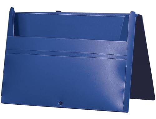 Liderpapel Dokumententasche Brosche Polypropylen DIN A4 blau mit Griff von Liderpapel