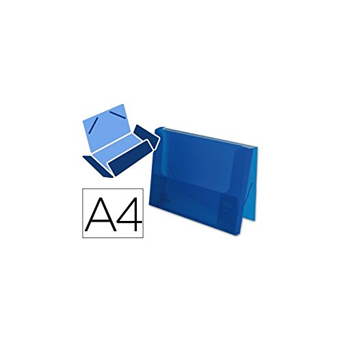Beautone 20963 Dokumentenmappe A4 transparent blau Beautone 20963 Dokumentenmappe A4 transparent blau von Liderpapel