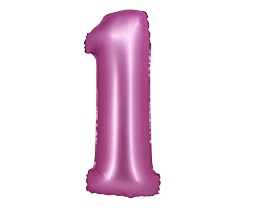 GoDan Beauty&Charm Folienballon, Ziffer 1, Satinrosa, 76 cm GoDan Beauty&Charm Folienballon, Ziffer 1, Satinrosa, 76 cm von Beauty&Charm