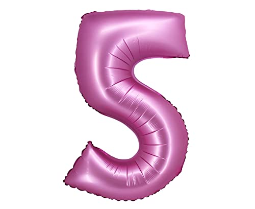 GoDan Beauty&Charm Folienballon, Ziffer 5, Satinrosa, 76 cm GoDan Beauty&Charm Folienballon, Ziffer 5, Satinrosa, 76 cm von Beauty&Charm